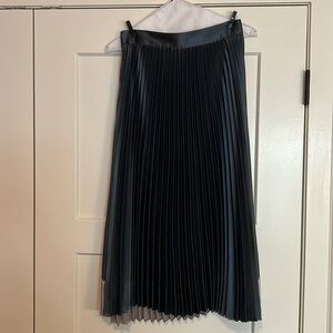Blue accordion Ted Baker skirt